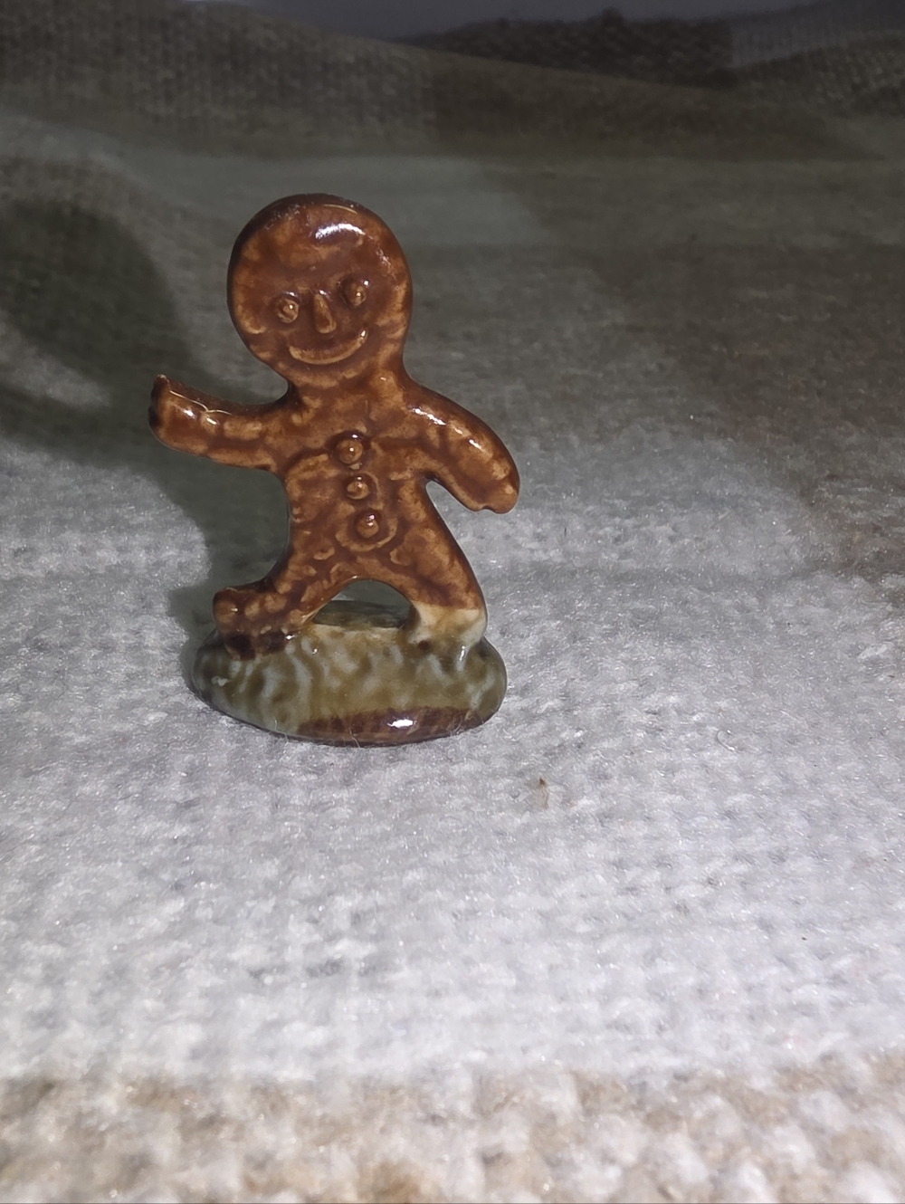 Vintage Wade Figurine Red Rose Tea Gingerbread Man Like New!